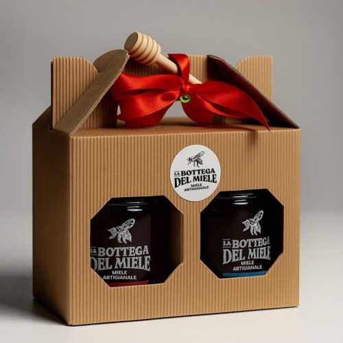 Scatola Regalo Natale Duo di Miele Artigianale Edizione Limitata 2025 6