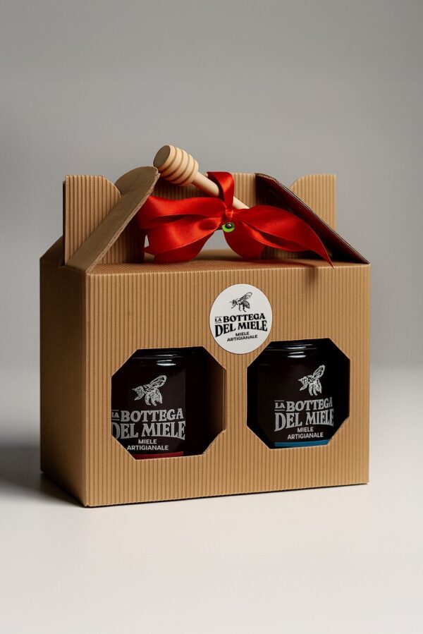 Scatola Regalo Natale Duo di Miele Artigianale Edizione Limitata 2025 6