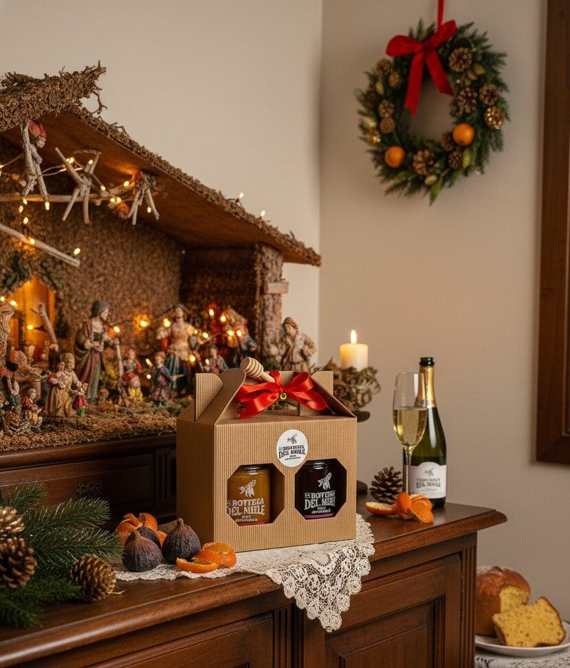Scatola Regalo Natale Duo di Miele Artigianale Edizione Limitata 2025 8